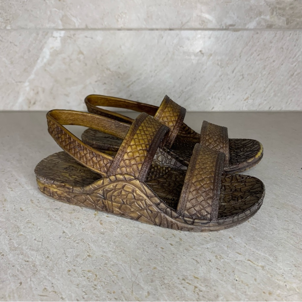 J-Slips Classic Hawaiian Baby Toddler Sandals with Back Strap